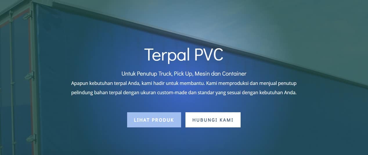 Jual Cover Terpal  Untuk Truk  dan Kebutuhan Lainnya